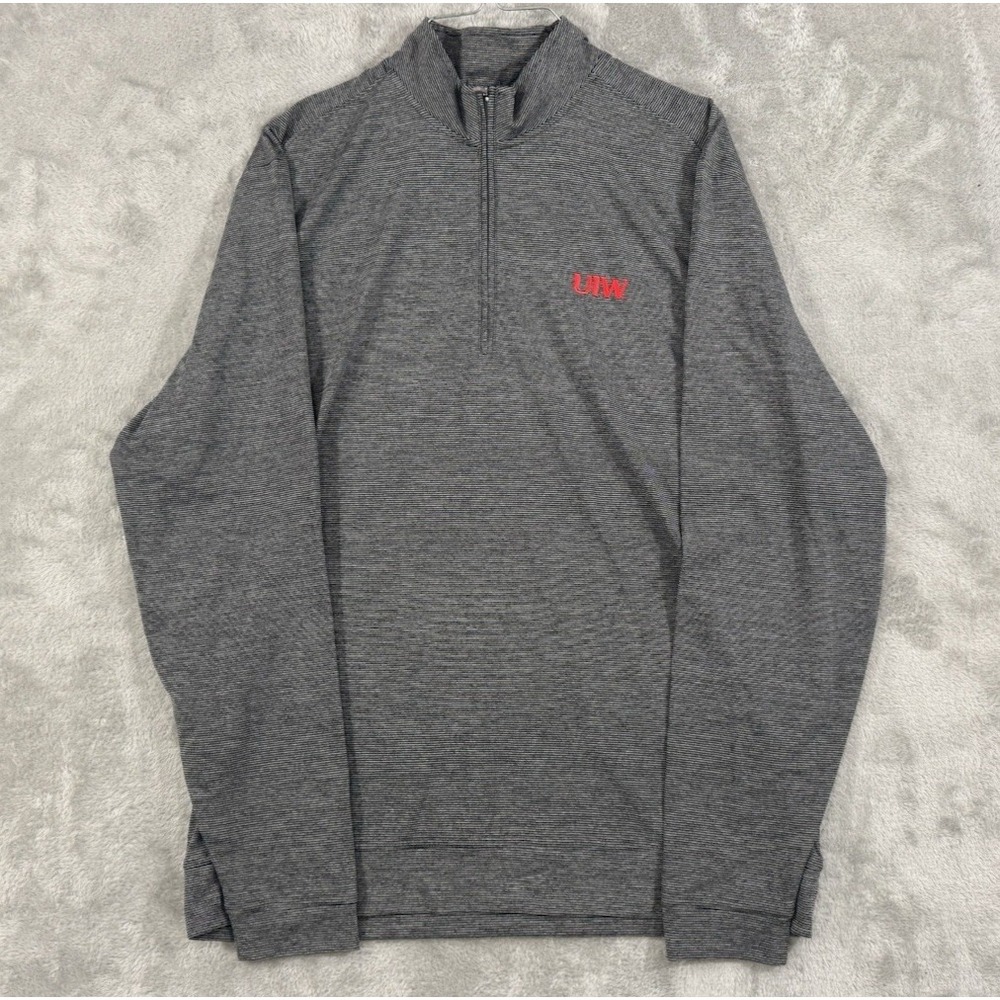 Johnnie-O 1/4 Zip Pullover Mens L Prep Formance Performance‎ Mock Neck Warm Up